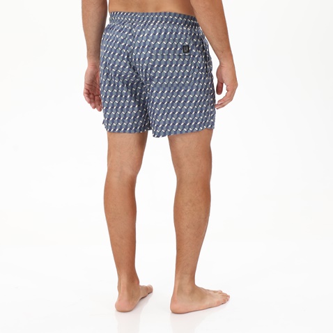 DIRTY LAUNDRY-Ανδρικό μαγιό σορτς DIRTY LAUNDRY DLMSW000032 Illiusion Swim μπλε.