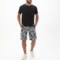 DIRTY LAUNDRY-Ανδρικό t-shirt DIRTY LAUNDRY DLMT000069 SLUB JERSEY RELAXED μαύρο