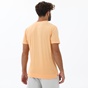 DIRTY LAUNDRY-Ανδρική μπλούζα DIRTY LAUNDRY DLMT000129 STEPPED HEM SLUB TEE πορτοκαλί 