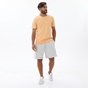DIRTY LAUNDRY-Ανδρική μπλούζα DIRTY LAUNDRY DLMT000129 STEPPED HEM SLUB TEE πορτοκαλί 