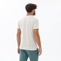 DIRTY LAUNDRY-Ανδρικό t-shirt DIRTY LAUNDRY DLMT000129 STEPPED HEM SLUB TEE λευκό