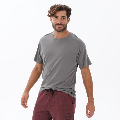 DIRTY LAUNDRY-Ανδρικό t-shirt DIRTY LAUNDRY DLMT000216 ORGANIC MODAL RAGLAN TEE 
