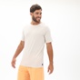 DIRTY LAUNDRY-Ανδρικό t-shirt DIRTY LAUNDRY DLMT000227 ORGANIC MODAL RAGLAN SEAM εκρού