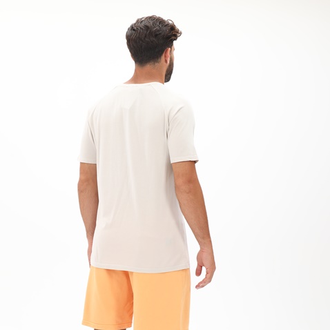 DIRTY LAUNDRY-Ανδρικό t-shirt DIRTY LAUNDRY DLMT000227 ORGANIC MODAL RAGLAN SEAM εκρού