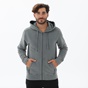DIRTY LAUNDRY-Ανδρική φούτερ ζακέτα DIRTY LAUNDRY DLMF000040 ACID RAW-EDGE OVERSIZED FZIP γκρι