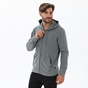 DIRTY LAUNDRY-Ανδρική φούτερ ζακέτα DIRTY LAUNDRY DLMF000040 ACID RAW-EDGE OVERSIZED FZIP γκρι