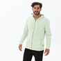 DIRTY LAUNDRY-Ανδρική φούτερ ζακέτα DIRTY LAUNDRY DLMF000069 LOOSE KNIT FULLZIP πράσινη