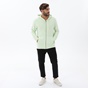 DIRTY LAUNDRY-Ανδρική φούτερ ζακέτα DIRTY LAUNDRY DLMF000069 LOOSE KNIT FULLZIP πράσινη