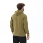 DIRTY LAUNDRY-Ανδρική φούτερ ζακέτα DIRTY LAUNDRY DLMF000078 SPECIAL CUT RAGLAN FZIP λαδί