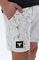 UNDER ARMOUR-Ανδρικό αθλητικό σορτς UNDER ARMOUR 1380545 Pjt Rock Rival Short Printed γκρι