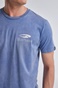 BLUE HUNTER-Ανδρικό t-shirt BLUE HUNTER 22003010218 BEACH LIFE μπλε