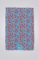 BLUE HUNTER-Πετσέτα παραλίας BLUE HUNTER 22003190300 FISHPACK PATTERN μπλε κόκκινη (100x150cm)