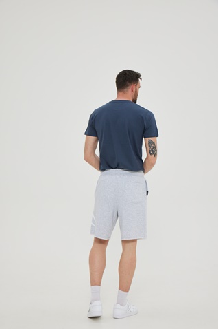 BLUE HUNTER-Ανδρική βερμούδα BLUE HUNTER 23001050104 EVERYDAY γκρι μελανζέ