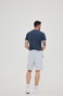 BLUE HUNTER-Ανδρική βερμούδα BLUE HUNTER 23001050104 EVERYDAY γκρι μελανζέ