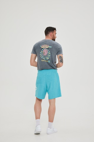 BLUE HUNTER-Ανδρική βερμούδα BLUE HUNTER 23001050420 TERRY γαλάζια