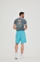 BLUE HUNTER-Ανδρική βερμούδα BLUE HUNTER 23001050420 TERRY γαλάζια
