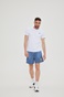 BLUE HUNTER-Ανδρικό σορτς BLUE HUNTER 23002320408 GRANDPA'S μπλε καρό
