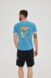 BLUE HUNTER-Unisex t-shirt BLUE HUNTER 23003011126 SEAHORSE μπλε