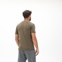 RUN-Ανδρικό t-shirt RUN 21K9091201 χακί