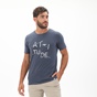 BATTERY-Ανδρικό t-shirt BATTERY 21K9106201 SJ46 μπλε