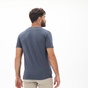 BATTERY-Ανδρικό t-shirt BATTERY 21K9106201 SJ46 μπλε