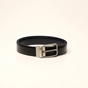 MARTIN & CO-Ανδρική ζώνη MARTIN & CO 121-122-0003 DOUBLE FACE μπλε μαύρη