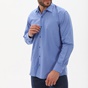 MARTIN & CO-Ανδρικό πουκάμισο MARTIN & CO 122-52-0100 REGULAR FIT μπλε
