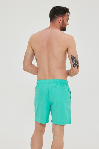 BLUE HUNTER-Ανδρικό μαγιό σορτς BLUE HUNTER 23001240220 M MINIMAL TRUNK πράσινο μέντας