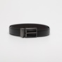 MARTIN & CO-Ανδρική ζώνη MARTIN & CO 123-122-0001 μαύρη καφέ