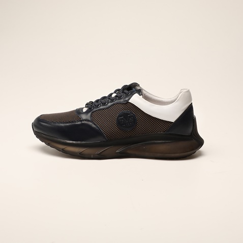 19V69 ITALIA-Ανδρικά sneakers 19V69 ITALIA YO LY202-M27 μπλε λευκά