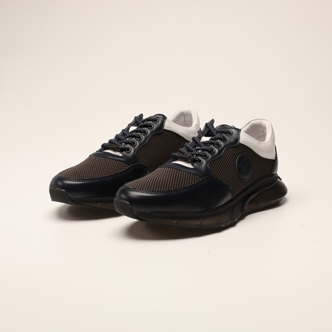 19V69 ITALIA-Ανδρικά sneakers 19V69 ITALIA YO LY202-M27 μπλε λευκά