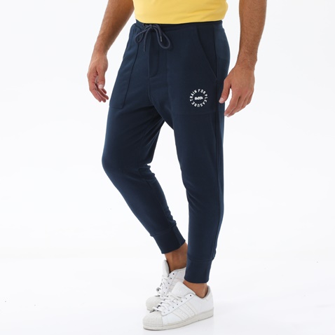BODYTALK-Ανδρικό παντελόνι φόρμας jogger BODYTALK 1222-951500 μπλε