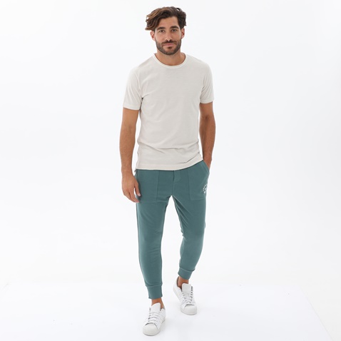 BODYTALK-Ανδρικό παντελόνι φόρμας jogger BODYTALK 1222-951500 πράσινο