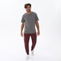 BODYTALK-Ανδρικό παντελόνι φόρμας jogger BODYTALK 1222-957000 μπορντό