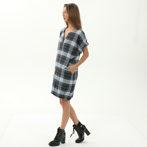 'ALE-Γυναικείο mini φόρεμα 'ALE 82323830 καρό