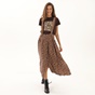 ATTRATTIVO-Γυναικείο cropped t-shirt ATTRATTIVO 9914933 σοκολατί