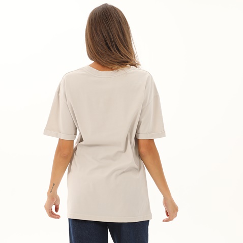 ATTRATTIVO-Γυναικείο μακρύ t-shirt ATTRATTIVO 9915241 γκρι ανοιχτό