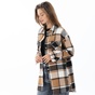 ATTRATTIVO-Γυναικείο oversized πουκάμισο ATTRATTIVO 9915244 καρό