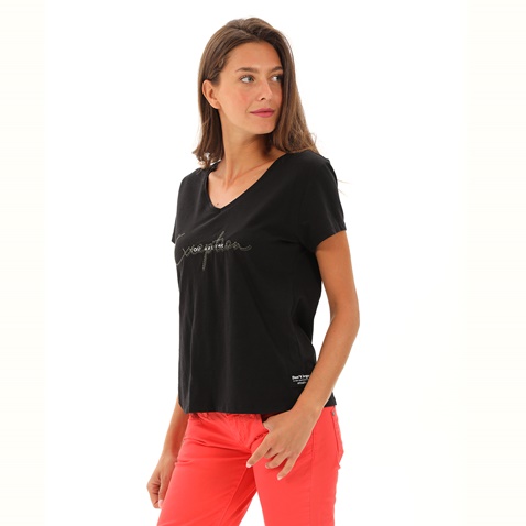 ATTRATTIVO-Γυναικείο t-shirt ATTRATTIVO 9915277 μαύρο