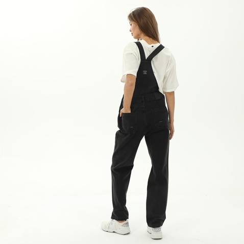 ATTRATTIVO-Γυναικεία jean σαλοπέτα ATTRATTIVO 9915587 μαύρη