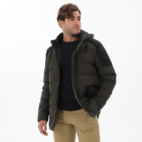 DORS-Ανδρικό μπουφάν DORS 3033004.C02 γκρι