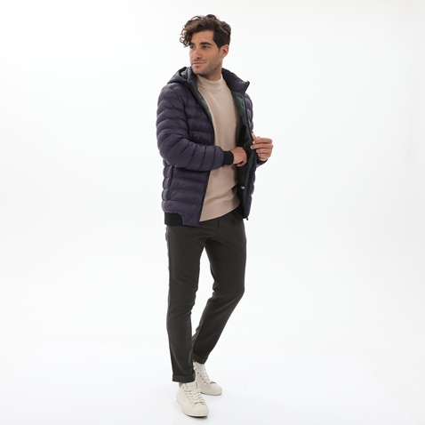 DORS-Ανδρικό μπουφάν DORS  3033011.C02 μωβ