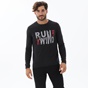 RUN-Ανδρική μπλούζα RUN 02K903792 μαύρη