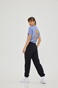 BLUE HUNTER-Unisex basic παντελόνι BLUE HUNTER 23003120101 U STYLER TERRY μαύρο