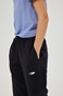 BLUE HUNTER-Unisex basic παντελόνι BLUE HUNTER 23003120101 U STYLER TERRY μαύρο