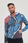 BLUE HUNTER-Unisex jacket BLUE HUNTER 23003260400 U QD CROSS πολύχρωμο