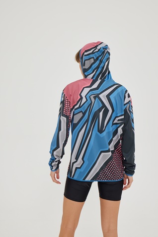 BLUE HUNTER-Unisex jacket BLUE HUNTER 23003260400 U QD CROSS πολύχρωμο
