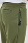 BLUE HUNTER-Ανδρικό παντελόνι φόρμας BLUE HUNTER 23001130107 M STRAIGHT TERRY χακί