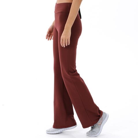 BODYTALK-Γυναικείο αθλητικό παντελόνι BODYTALK 1212-902206 καφέ