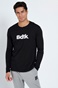BODYTALK-Ανδρική μακρυμάνικη μπλούζα BODYTALK 1212-950626 μαύρη